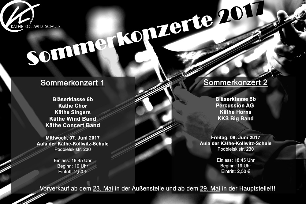 Plakat Sommerkonzert 2017
